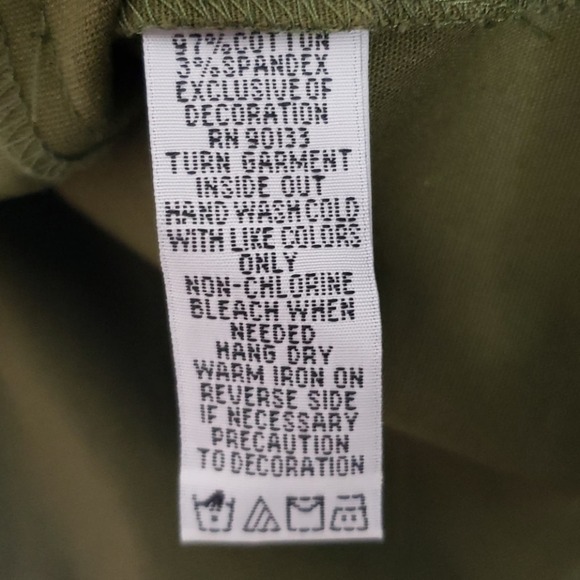 Bob Mackie Wearable Art Green Embroidered Santa Fe Shirt Jacket Shacket Size XL - Picture 9 of 11